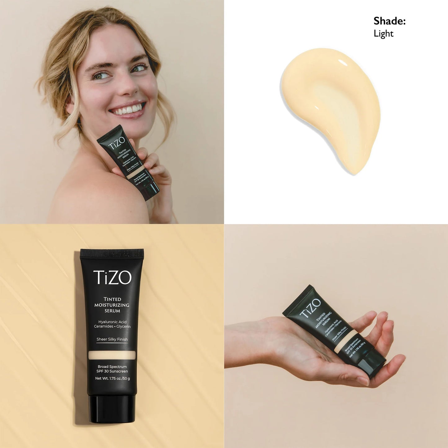 Tizo Tinted Moisturising Serum | Light