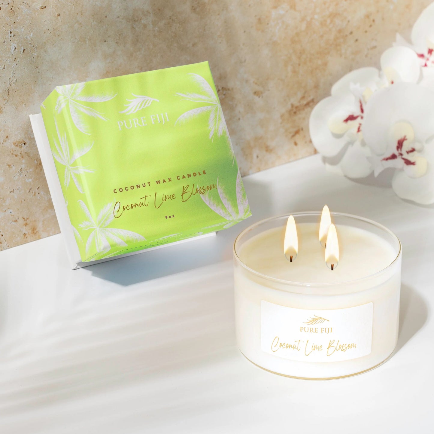 Coconut Wax Candle Guava 10oz