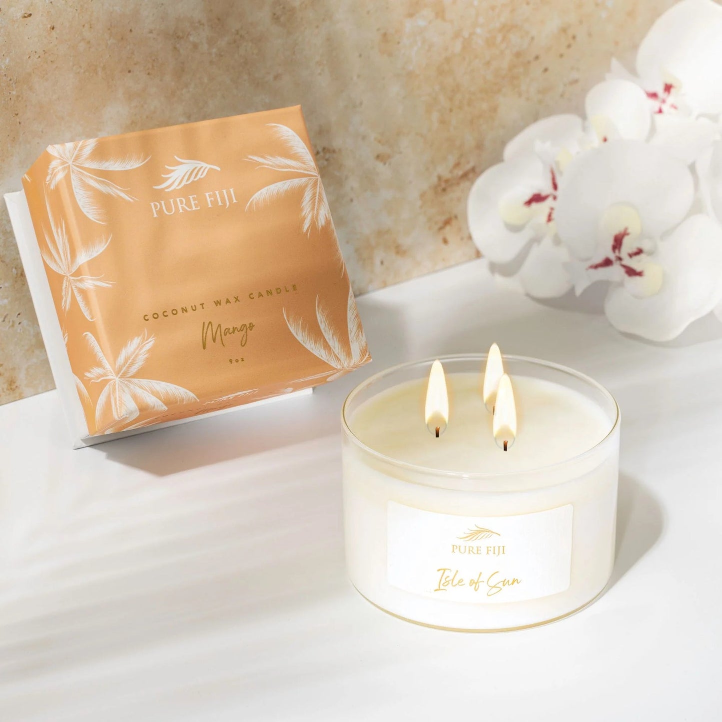 Coconut Wax Candle Guava 10oz