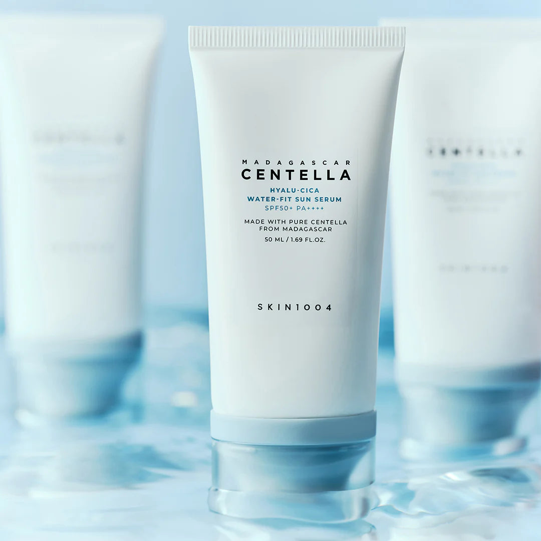Madagascar Centella Hyalu-Cica Water Fit Sun Serum SPF50+ Broad Spectrum by Skin1004