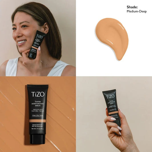 Tizo Tinted Moisturising Serum | Medium- Deep